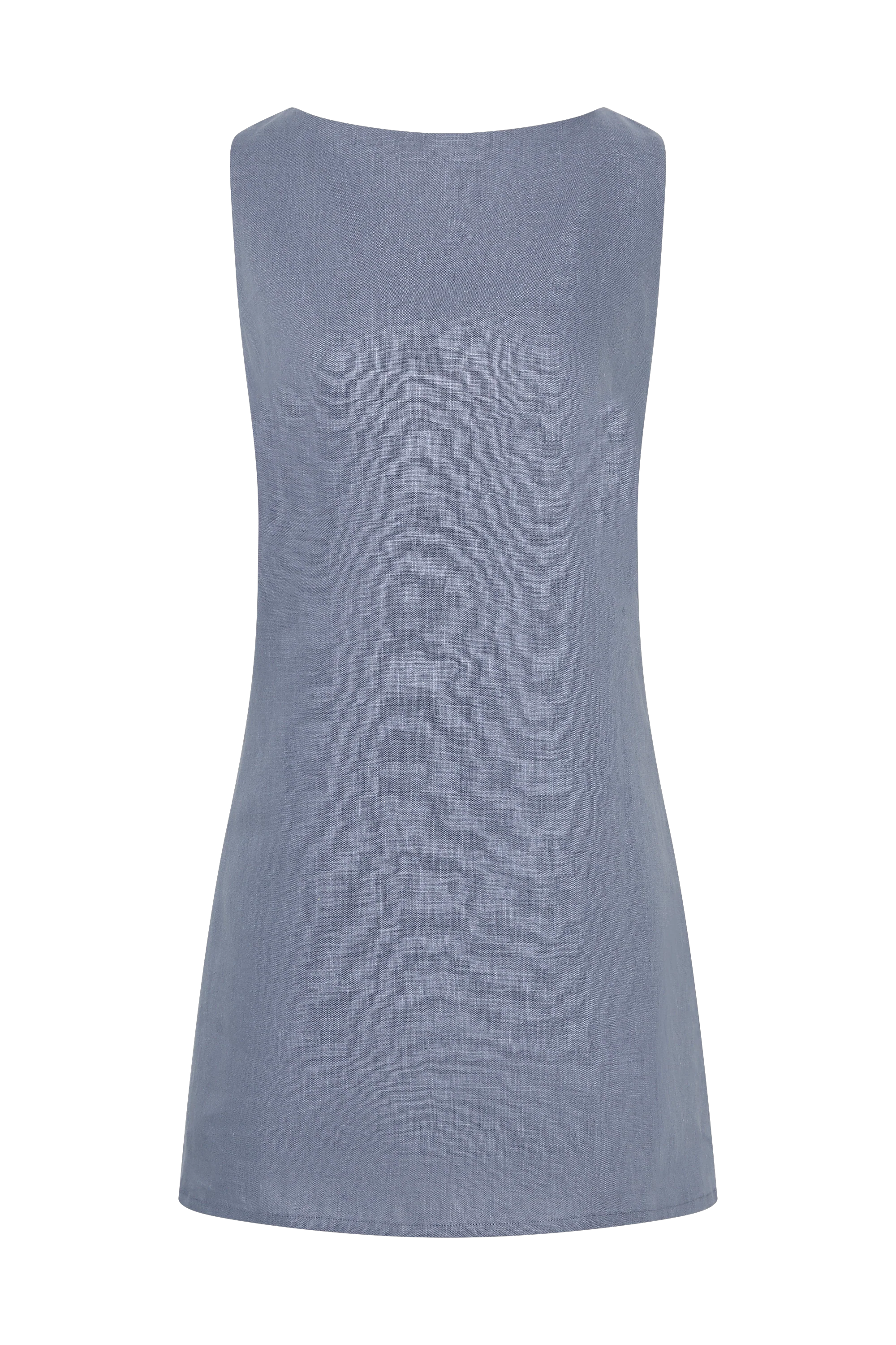 Nazarit Mini Dress Cornflower Blue - Final Sale - Image 7