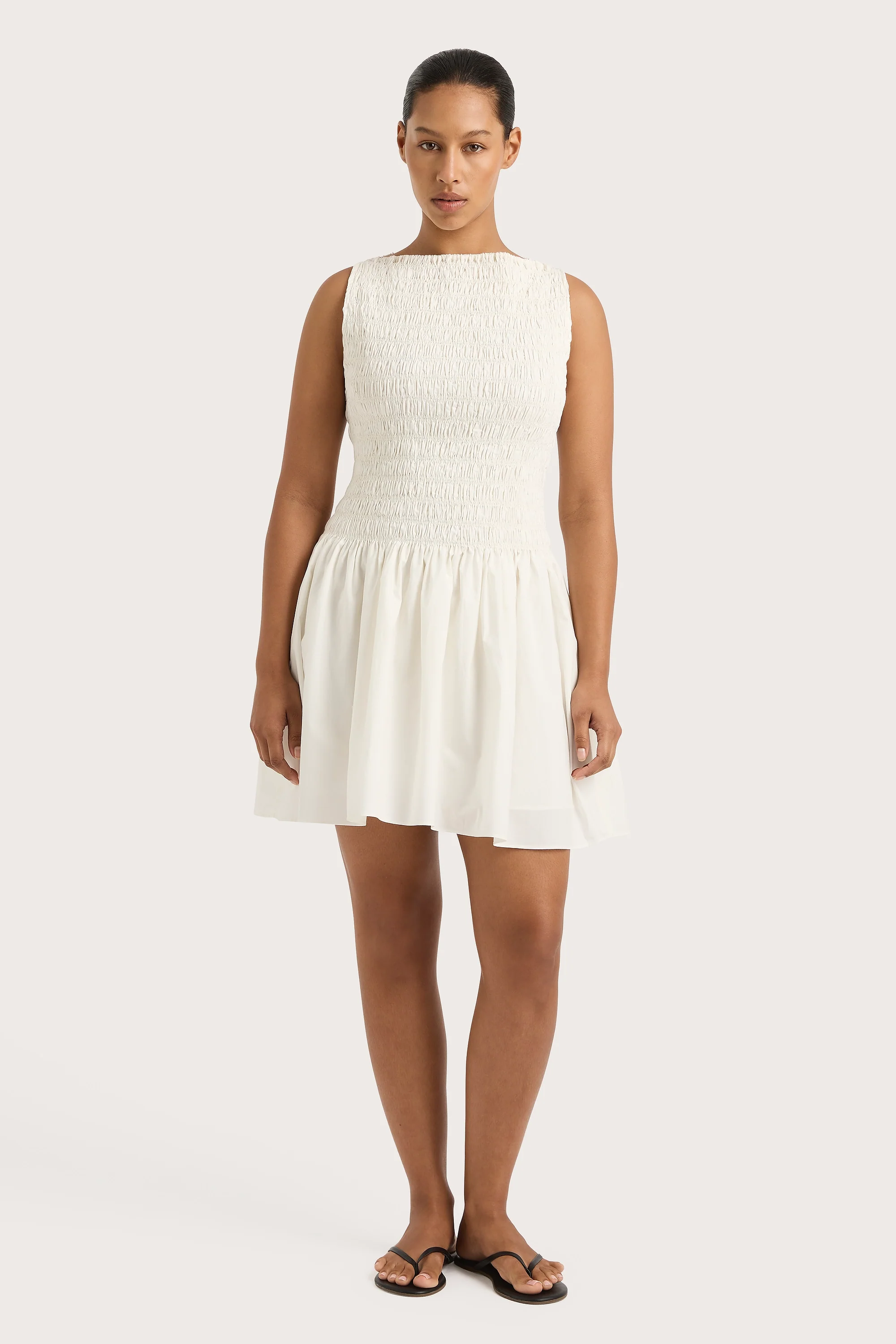 Noa Mini Dress White - Final Sale - Image 6