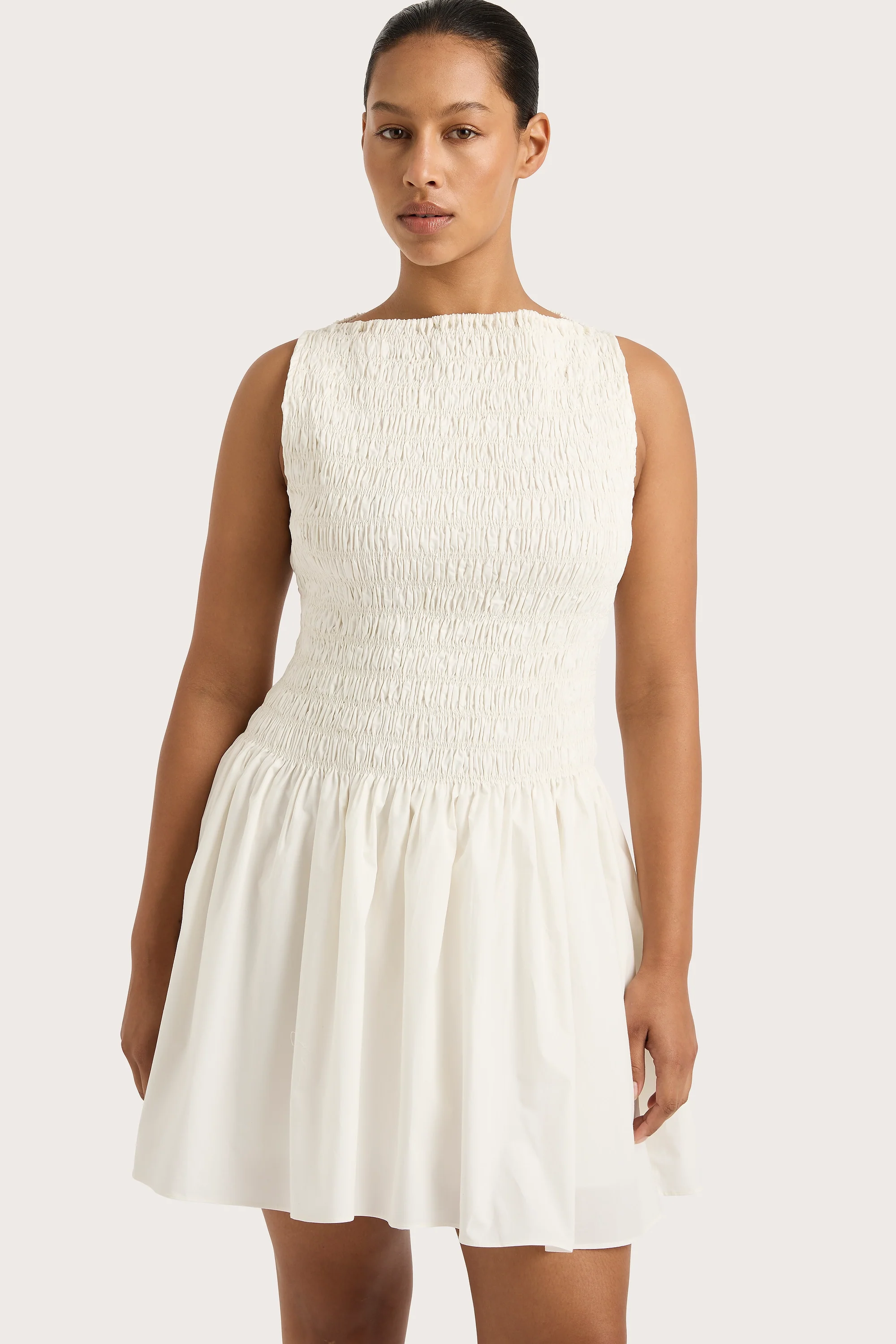 Noa Mini Dress White - Final Sale - Image 9