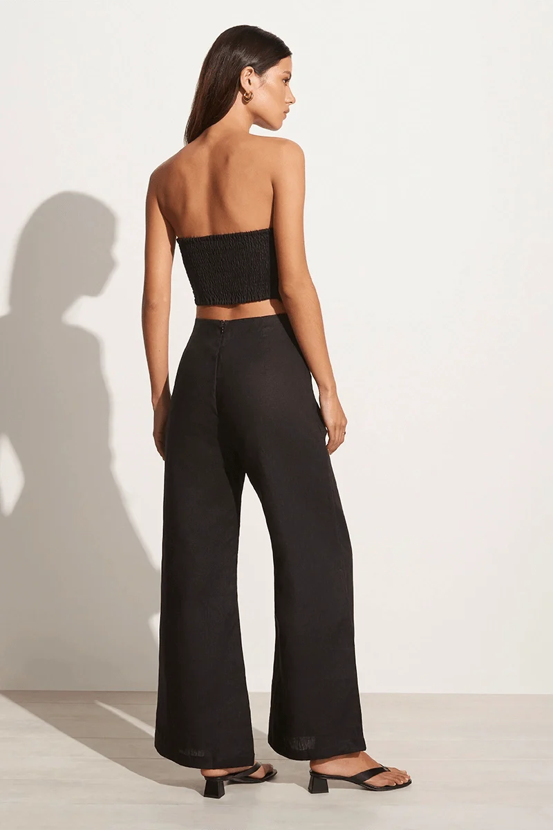Ottavio Pants Plain Black - Final Sale - Image 5
