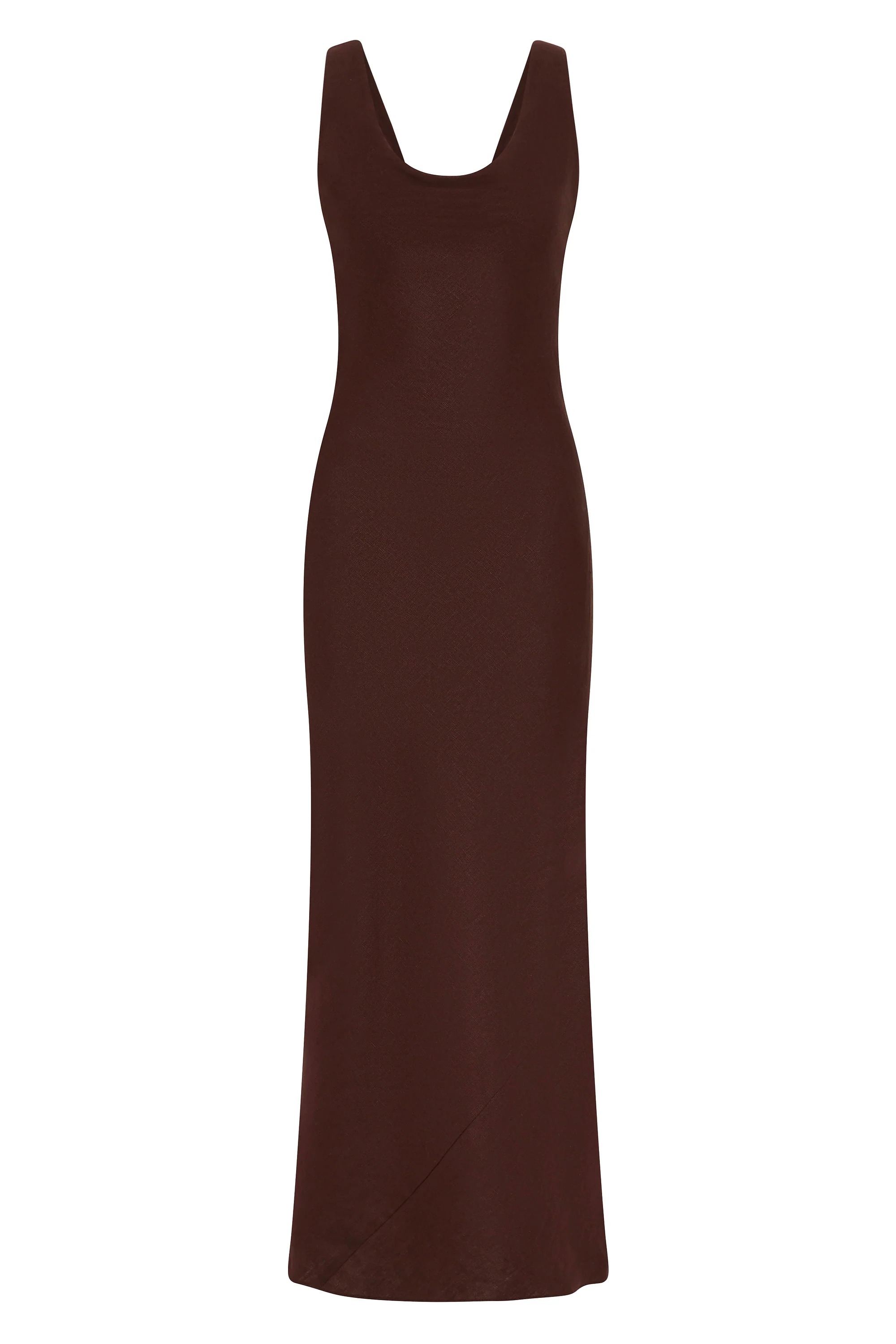 Paloma Maxi Dress Carob - Image 6