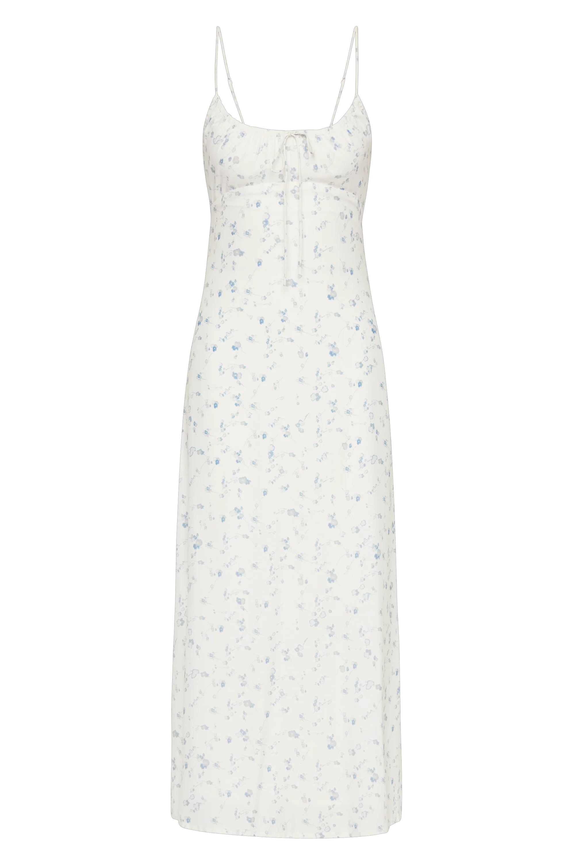 Pau Dress Blossom Egg Shell Powder Blue - Final Sale - Image 7