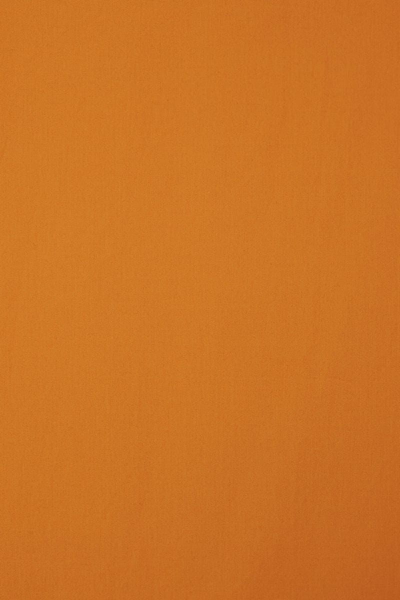 Pontia Shirt Dress Plain Orange - Final Sale - Image 5