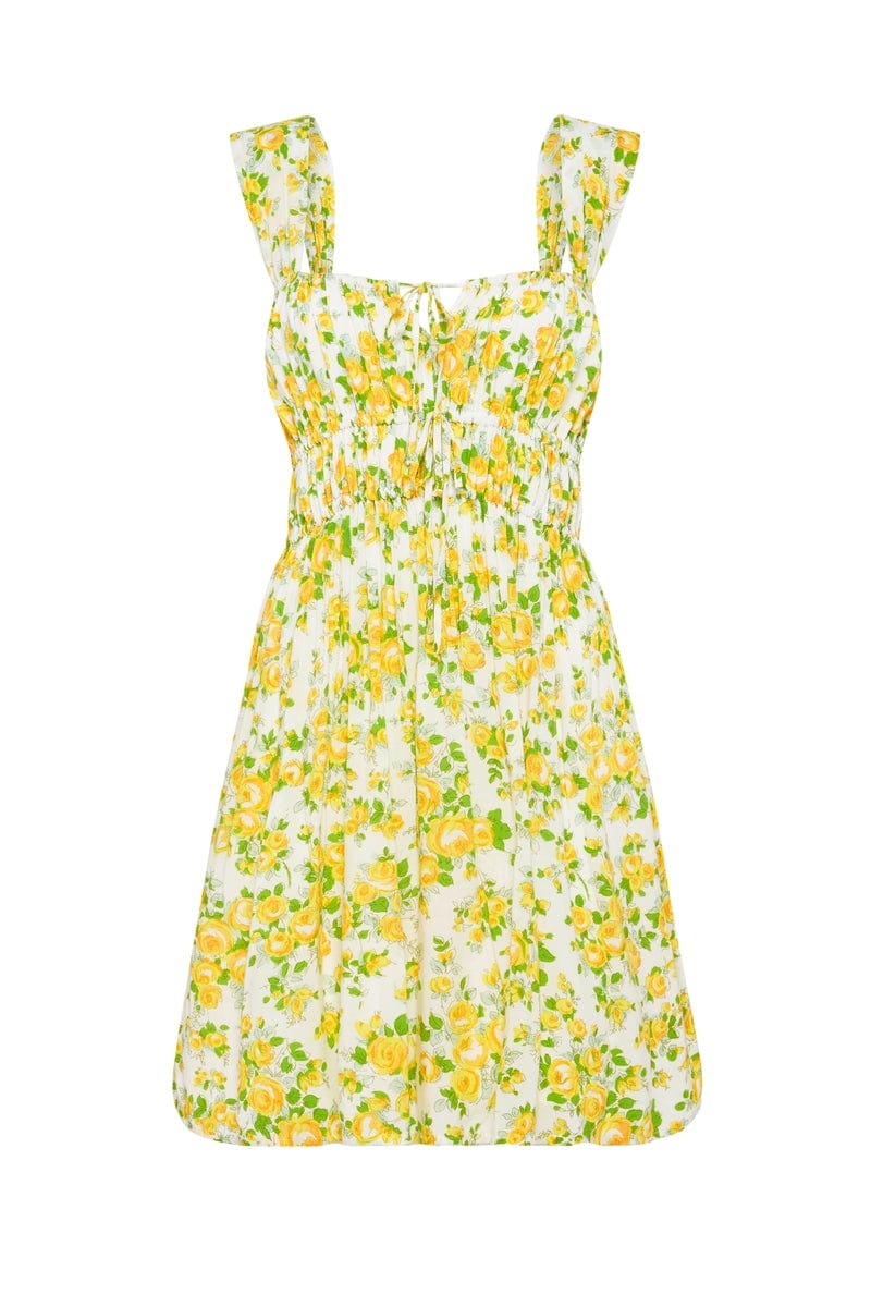 Praia Mini Dress Morello Floral Print - Final Sale - Image 5