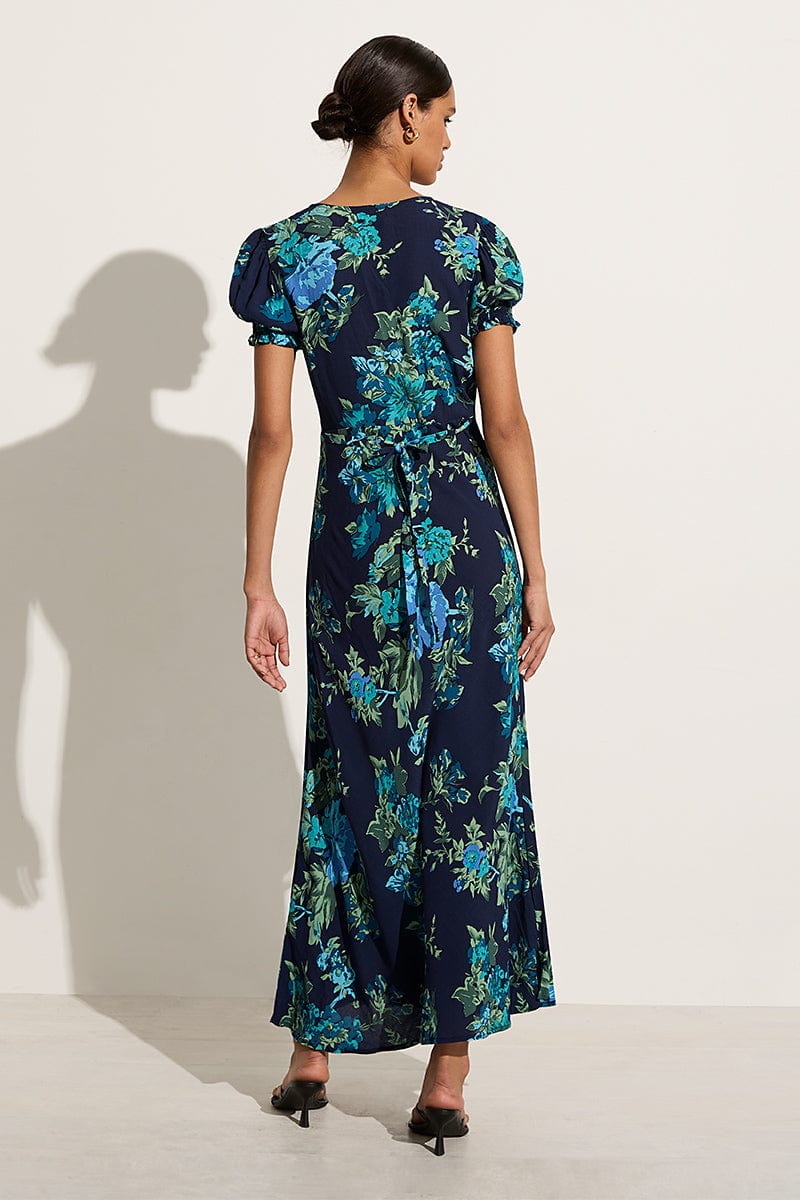 Reis Maxi Dress Escala Floral Navy - Final Sale - Image 5