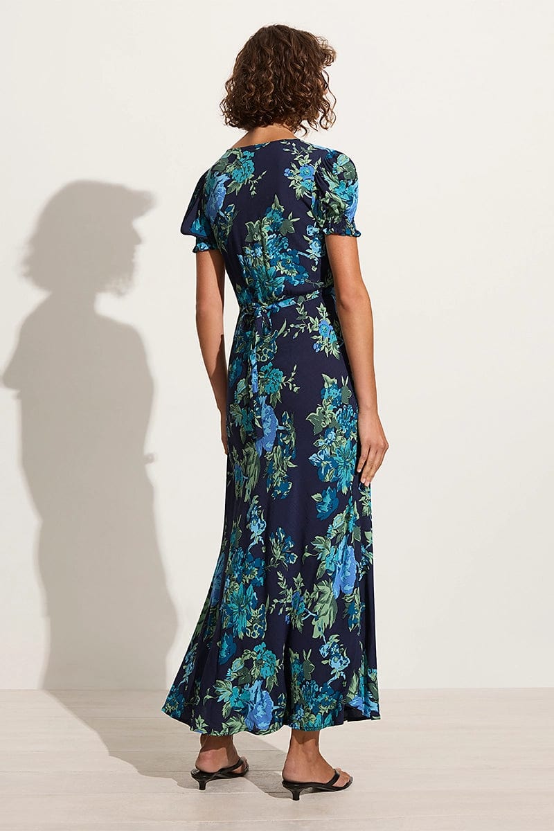 Reis Maxi Dress Escala Floral Navy - Final Sale - Image 8