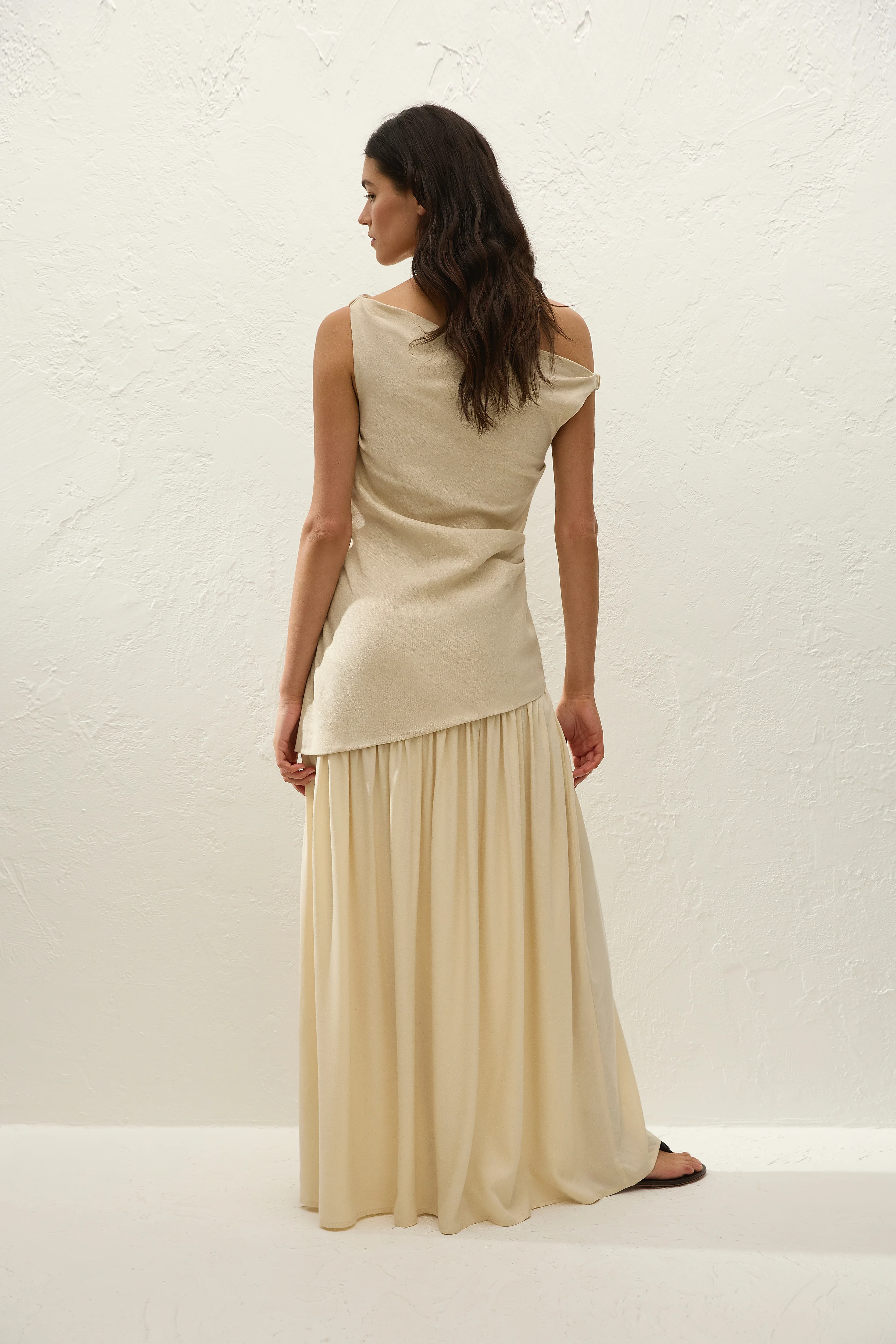 Roma Maxi Dress Panna - Image 5