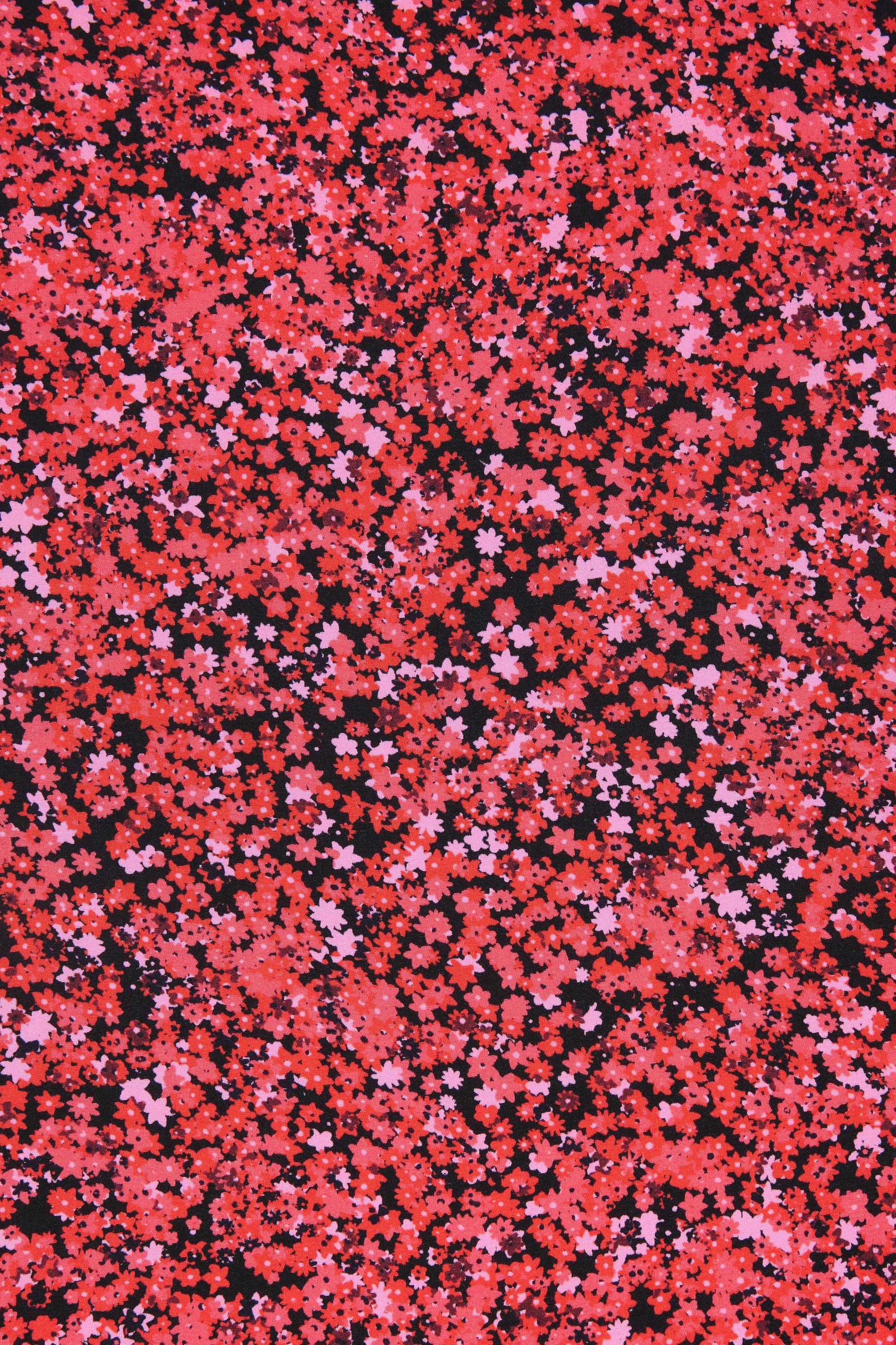 Rosas Midi Dress Meander Micro Red - Final Sale - Image 6