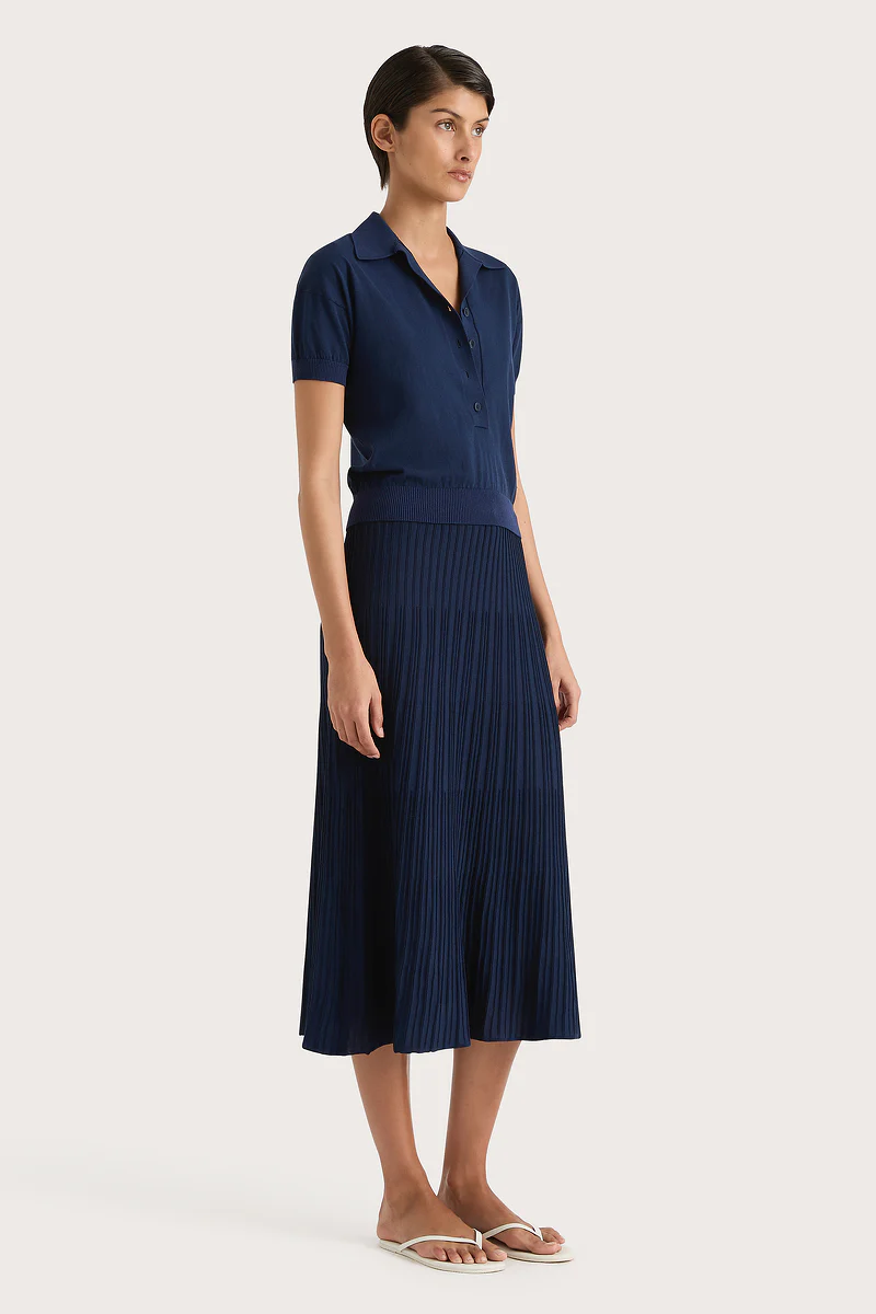 Sable Polo Shirt Navy - Final Sale - Image 3