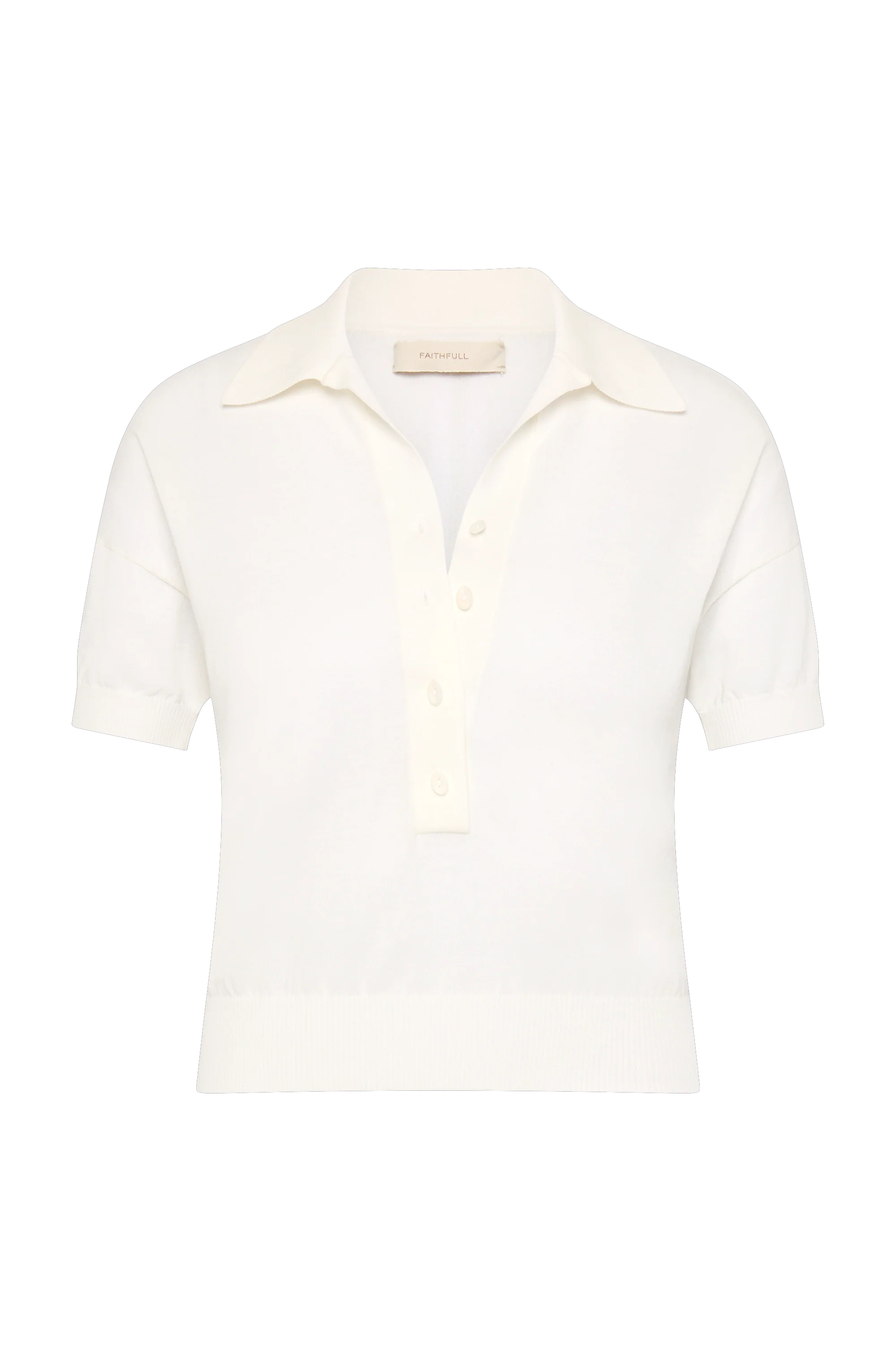 Sable Polo Shirt White - Final Sale - Image 14