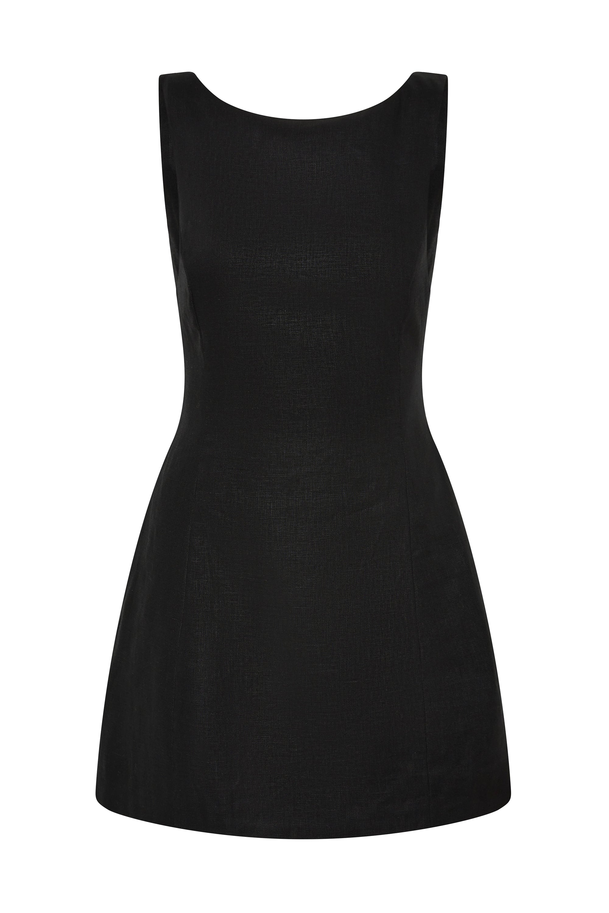 Sofia Mini Dress Black - Image 6