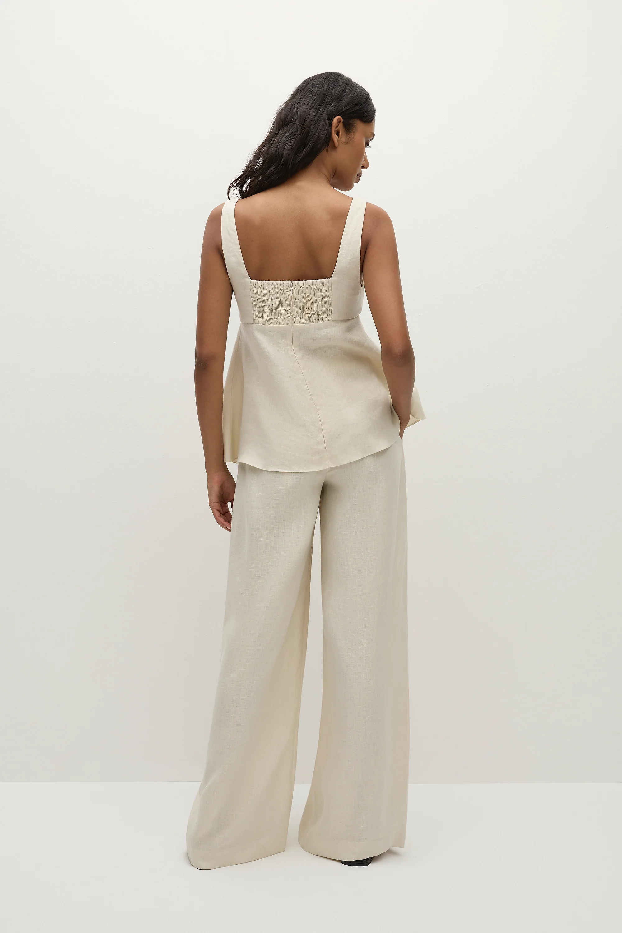 Sofia Trouser Ecru - Image 6