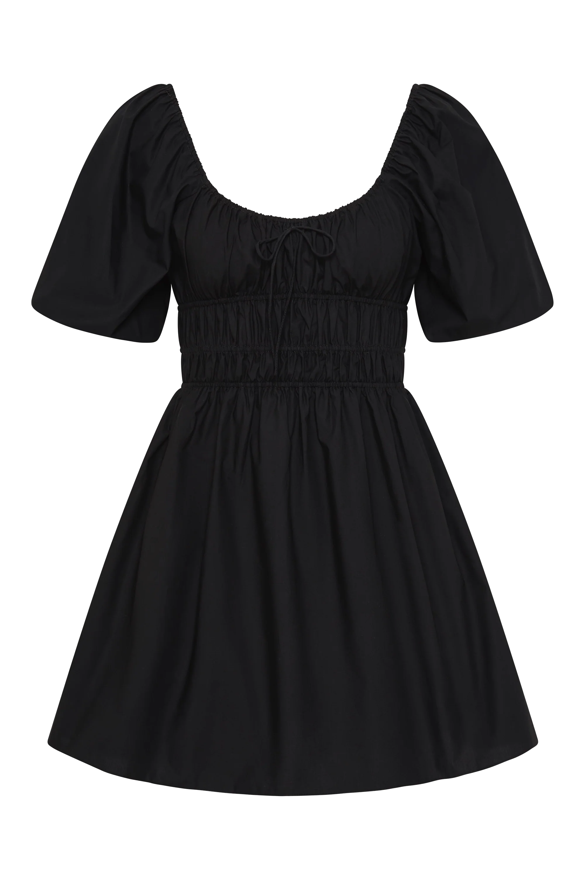 Sophia Mini Dress Black - Image 6