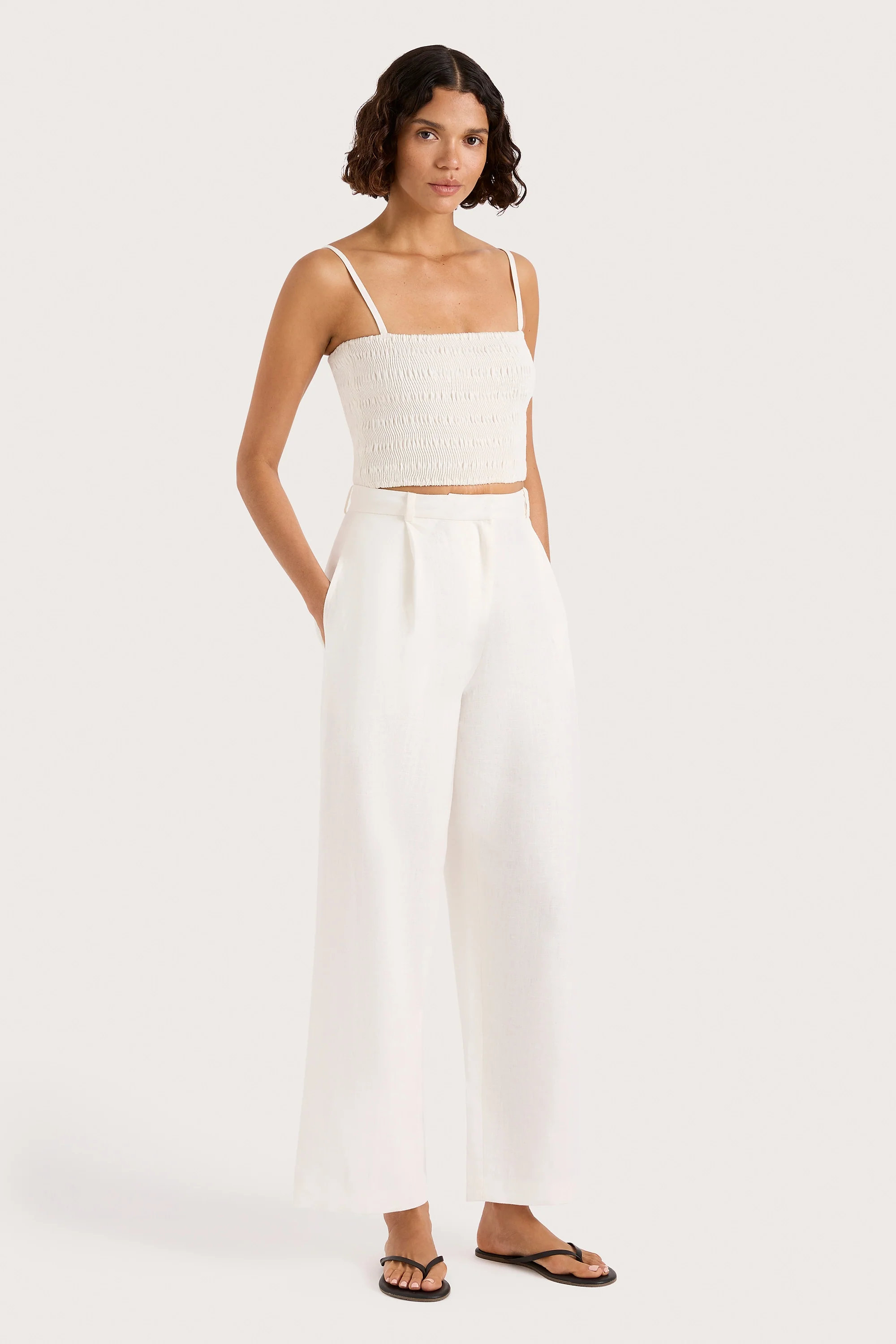 Stevie Trouser White - Image 4
