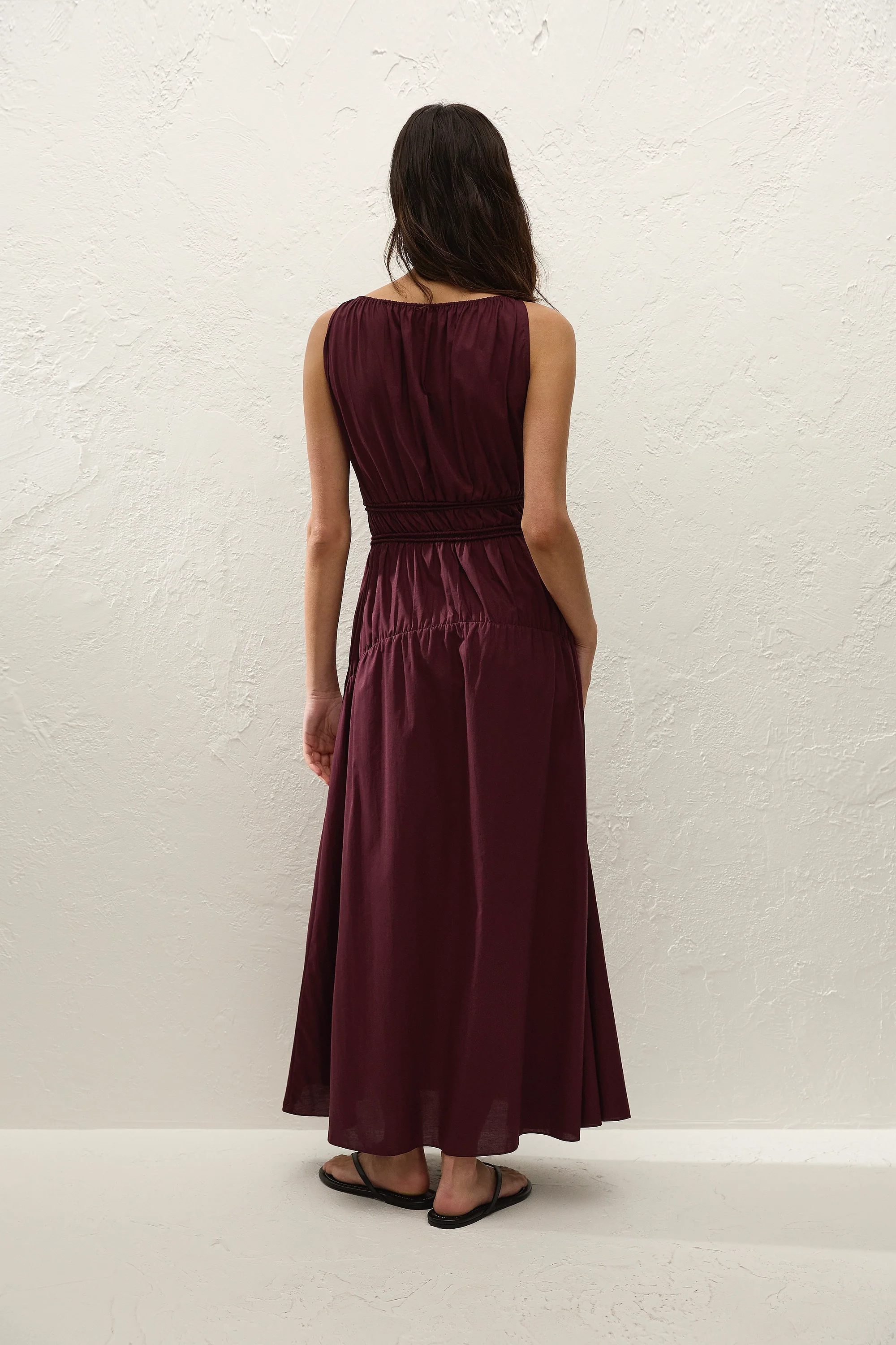 Yael Midi Dress Mulberry - Image 4